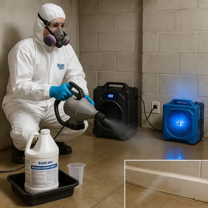 Sanitization and Odor Removal process in South Chicago, IL